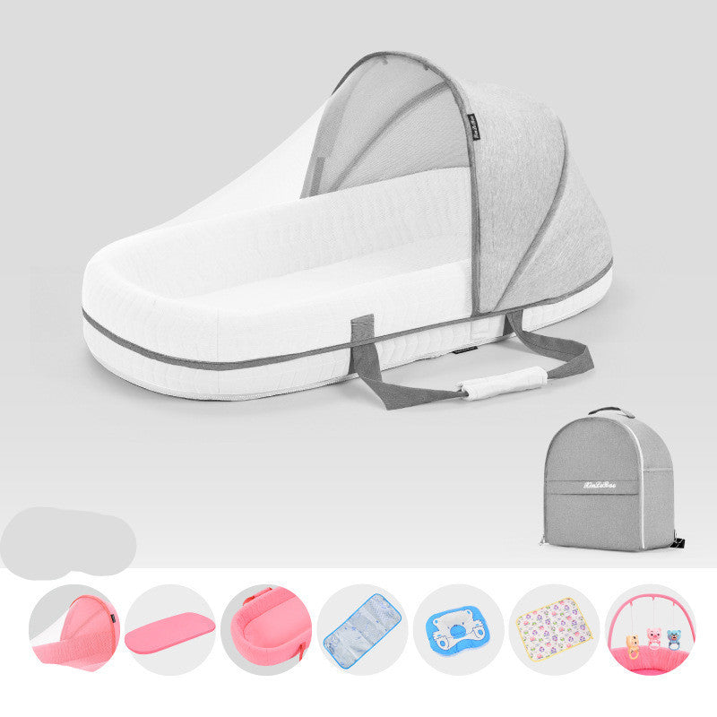 Sac lit pliant bébé – Grand format, imperméable et pratique