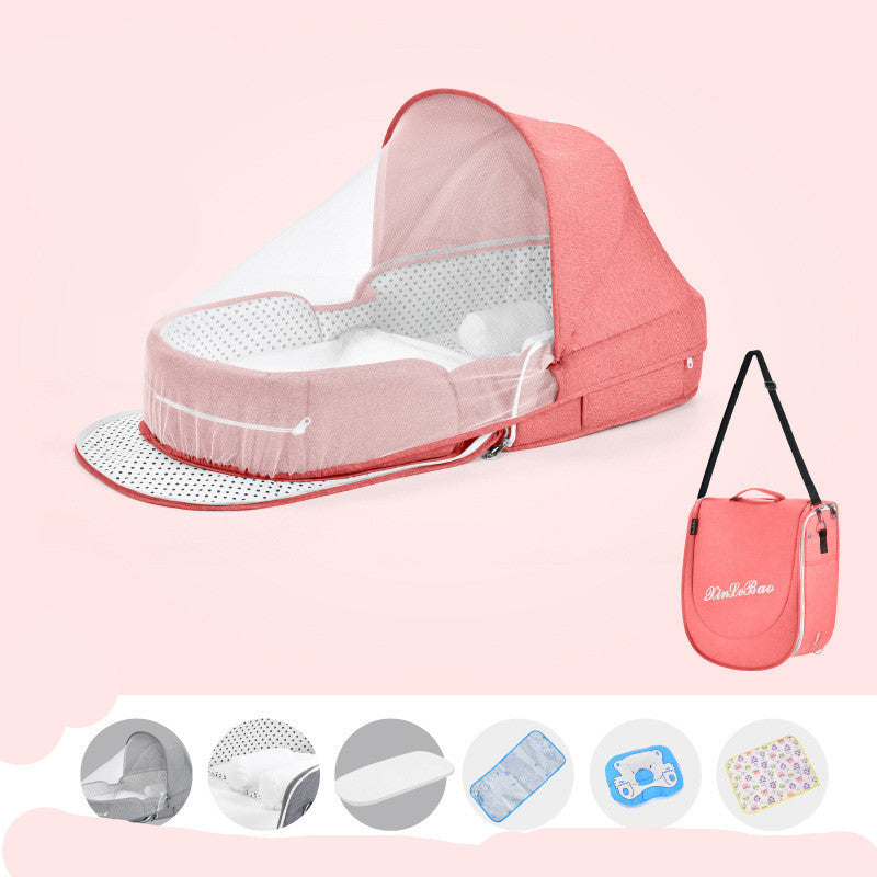 Sac lit pliant bébé – Grand format, imperméable et pratique