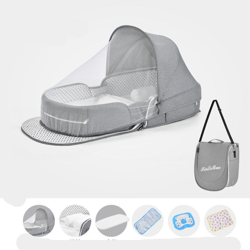 Sac lit pliant bébé – Grand format, imperméable et pratique