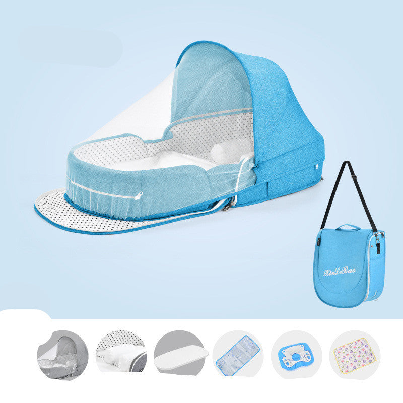 Sac lit pliant bébé – Grand format, imperméable et pratique