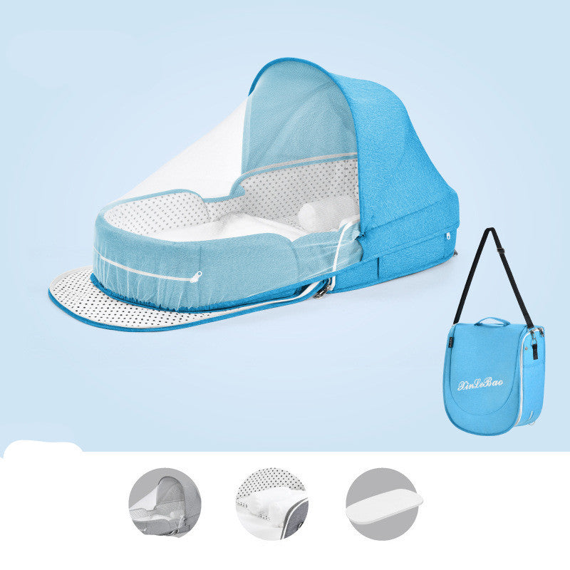 Sac lit pliant bébé – Grand format, imperméable et pratique