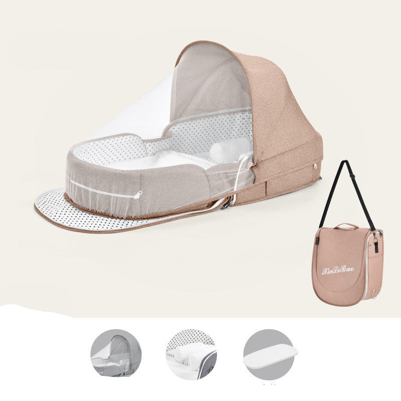 Sac lit pliant bébé – Grand format, imperméable et pratique