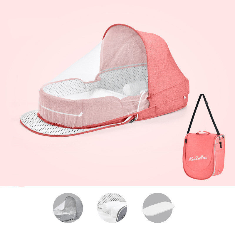Sac lit pliant bébé – Grand format, imperméable et pratique