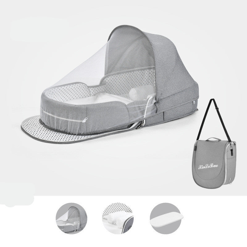 Sac lit pliant bébé – Grand format, imperméable et pratique