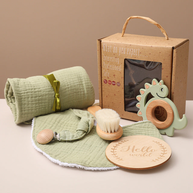 Bopoobo – Coffret Bébé 3-en-1 : Jouets de Bain, Couverture d’Emmaillotage.